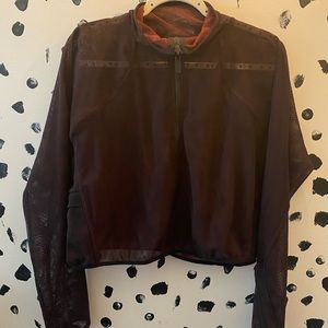 lululemon mesh pullover